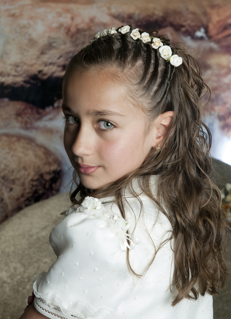 peinados para niña elegantes